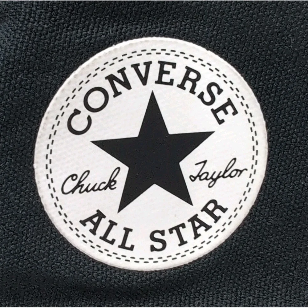 Converse Run Star Hike High Top Platform Sneakers Womens 8.5 Mens 7 Black White - Picture 9 of 16